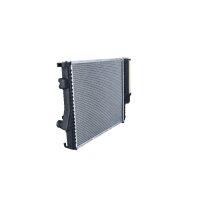 Radiator engine cooling 521 - 435 mm alu NRF for e.g. BMW 5