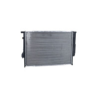 Kühler Motorkühlung Kühlrippen gelötet 611 - 435 mm Alu NRF für u.a. BMW 5er