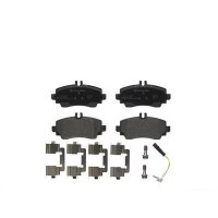 Brake pad set disc brake 19 mm BREMBO for MERCEDES-BENZ...