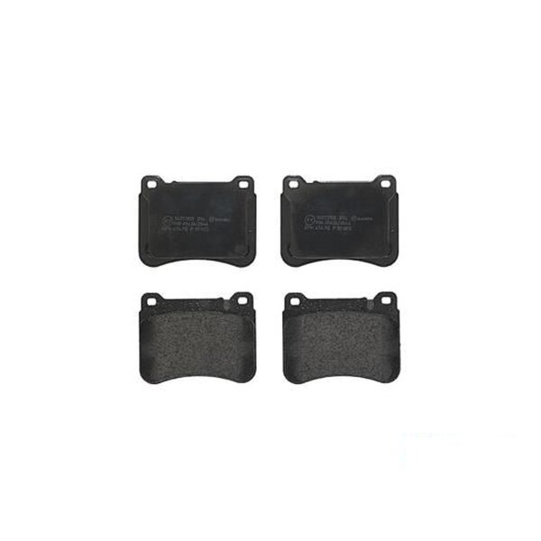 Brake pad set disc brake 17 mm BREMBO for MERCEDES-BENZ C-CLASS and others