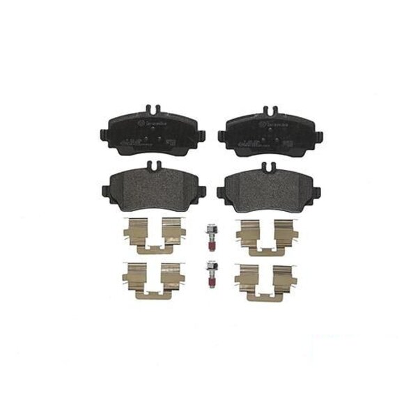 Bremsbelagsatz Scheibenbremse 17 mm BREMBO für MERCEDES-BENZ A-KLASSE