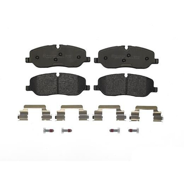 Brake pad set disc brake 18 mm BREMBO for e.g. LAND ROVER DISCOVERY