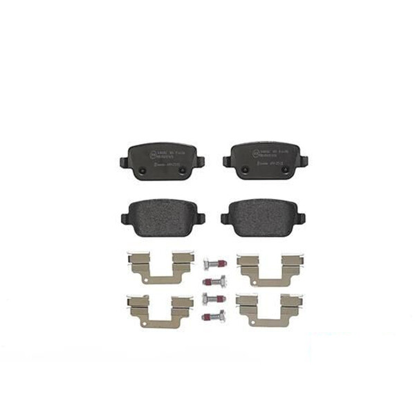 Brake pad set disc brake 16 mm BREMBO for LAND ROVER FREELANDER