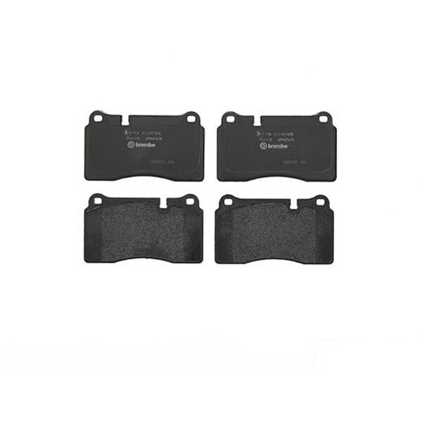 Brake pad set disc brake 17 mm BREMBO for e.g. LAND ROVER SPORT