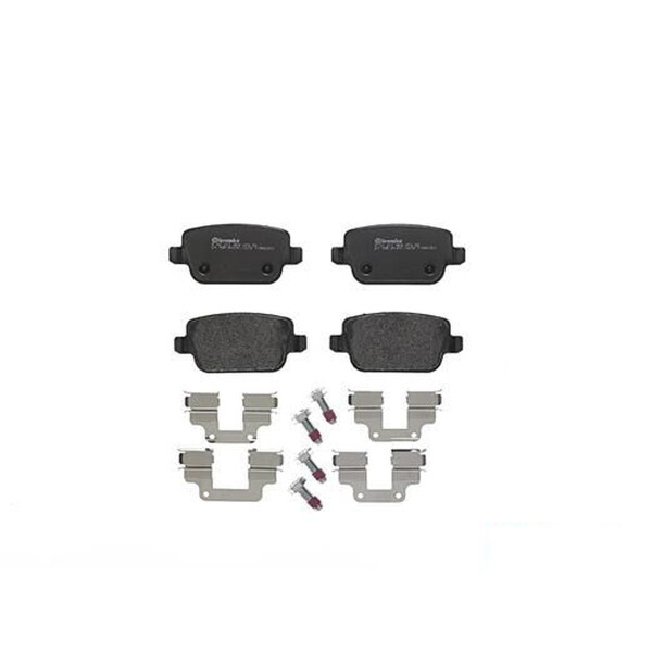 Brake pad set disc brake 16 mm BREMBO suitable for e.g. VOLVO V70