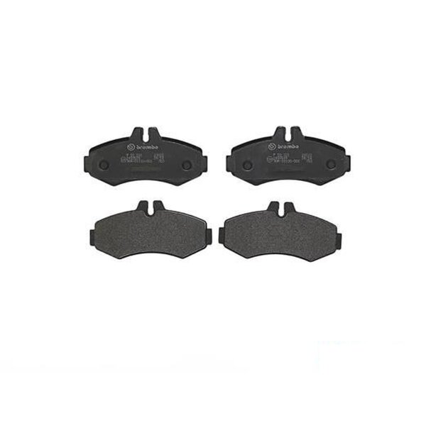 Brake pad set disc brake 21 mm BREMBO for MERCEDES-BENZ VITO and others