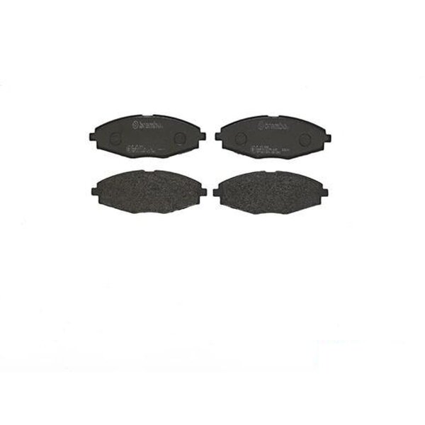 Brake pad set disc brake 17 mm BREMBO for CHEVROLET MATIZ and others