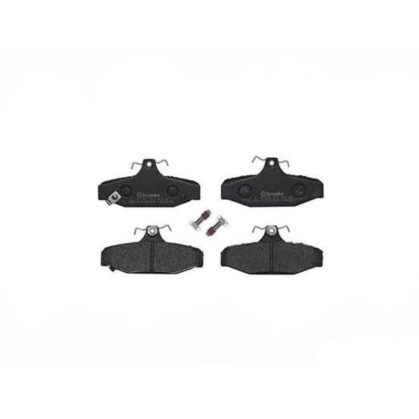 Brake pad set disc brake 14 mm BREMBO for SSANGYONG KORANDO and others