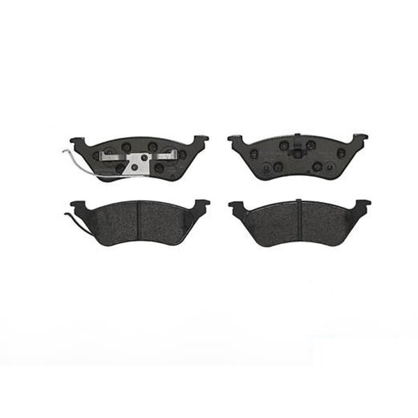 Brake pad set disc brake 16 mm BREMBO for CHRYSLER VOYAGER and others