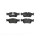 Brake pad set disc brake 18 mm BREMBO suitable for e.g. BMW 3 Series