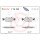 Brake pad set disc brake 20 mm BREMBO suitable for e.g. BMW 5 Series