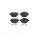 Brake pad set disc brake 18 mm BREMBO suitable for e.g. BMW 5 Series