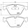 Brake pad set disc brake 20 mm BREMBO suitable for e.g. BMW 5 Series