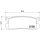 Brake pad set disc brake 13 mm BREMBO suitable for e.g. MAZDA 626