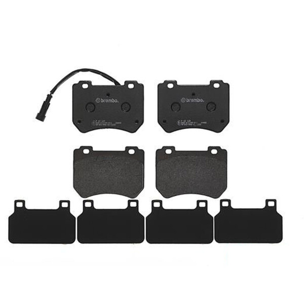 Brake pad set disc brake 16 mm BREMBO for e.g. ALFA ROMEO 159