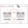 Brake pad set disc brake 16 mm BREMBO for e.g. ALFA ROMEO 159