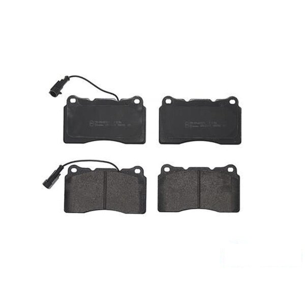 Brake pad set disc brake 16 mm BREMBO for e.g. ALFA ROMEO GIULIETTA