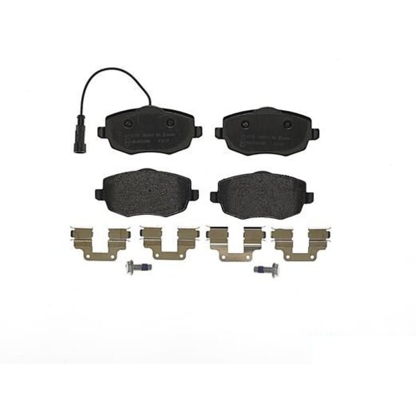 Bremsbelagsatz Scheibenbremse 16 mm BREMBO für LANCIA YPSILON