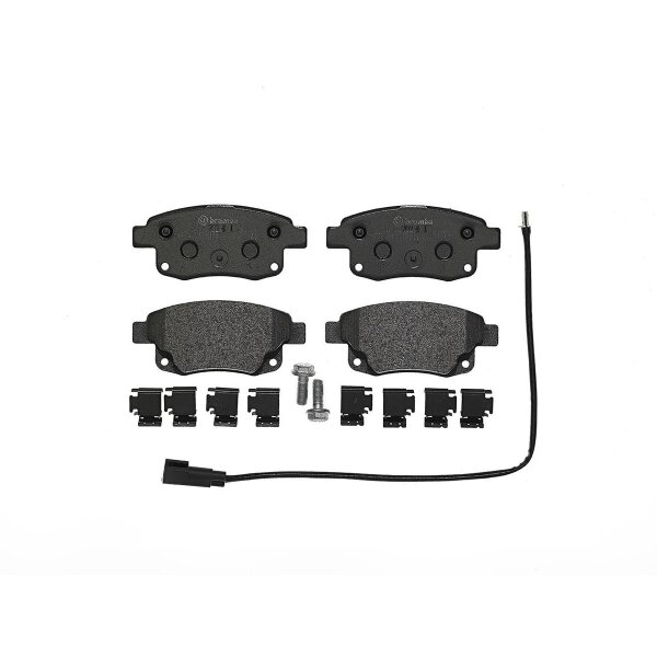 Brake pad set disc brake 17 mm BREMBO for FORD TRANSIT and others