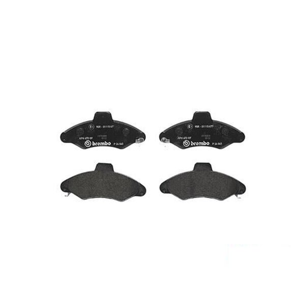 Brake pad set disc brake 18 mm BREMBO suitable for e.g. FORD ESCORT