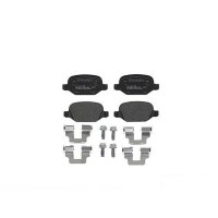 Brake pad set disc brake 17 mm BREMBO for e.g. ALFA ROMEO...