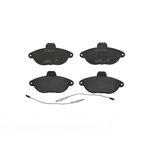 Brake pad set disc brake 19 mm BREMBO for e.g. PEUGEOT EXPERT