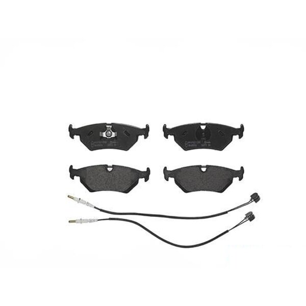 Brake pad set disc brake 17 mm BREMBO for e.g. CITROËN EVASION