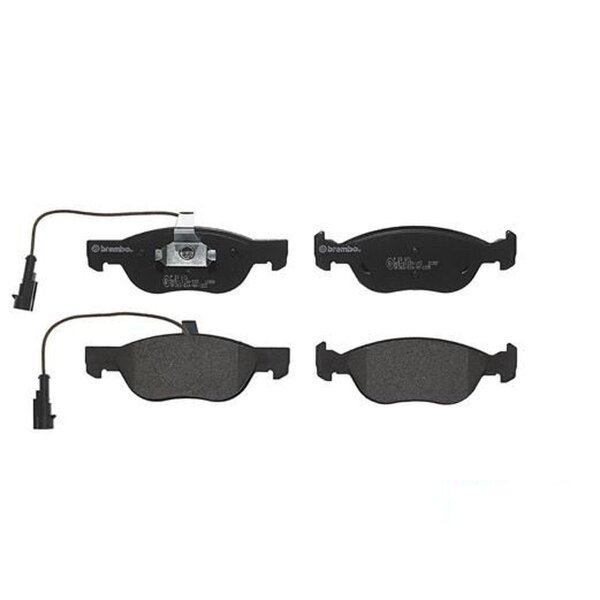 Brake pad set disc brake 18 mm BREMBO for e.g. ALFA ROMEO 145