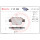 Brake pad set disc brake 16 mm BREMBO for e.g. ALFA ROMEO MITO
