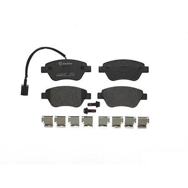 Brake pad set disc brake 18 mm BREMBO for FIAT GRANDE and others