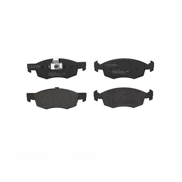 Brake pad set disc brake 18 mm BREMBO suitable for e.g. FIAT DOBLO
