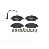 Brake pad set disc brake 18 mm BREMBO for FIAT PANDA and...
