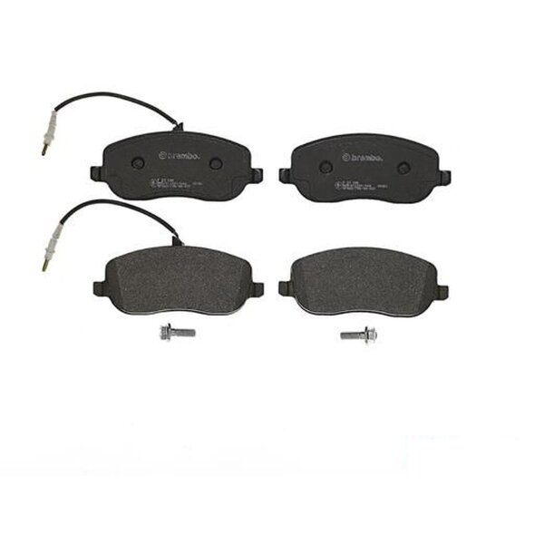 Brake pad set disc brake 19 mm BREMBO suitable for e.g. CITROËN C8