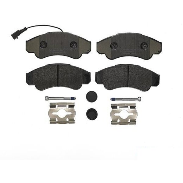 Brake pad set disc brake 19 mm BREMBO for FIAT DUCATO and others