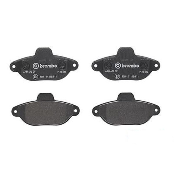 Brake pad set disc brake 17 mm BREMBO for FIAT PUNTO and others