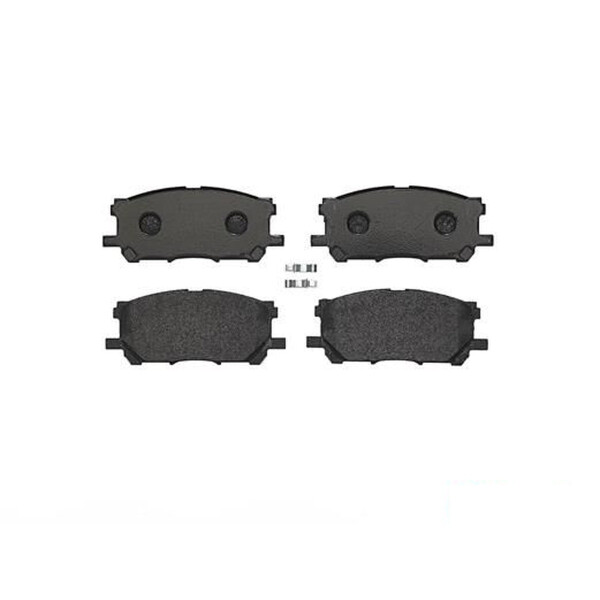 Brake pad set disc brake 17 mm BREMBO suitable for e.g. LEXUS RX