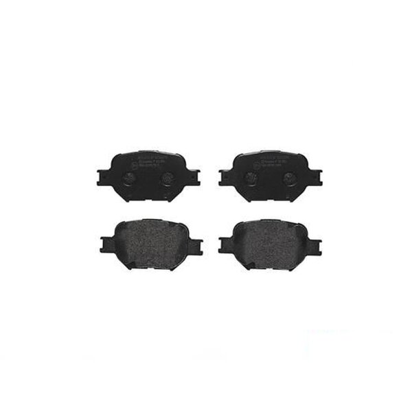 Brake pad set disc brake 17 mm BREMBO for e.g. TOYOTA CELICA