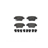 Brake pad set disc brake 17 mm BREMBO for TOYOTA AVENSIS...