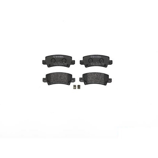 Brake pad set disc brake 16 mm BREMBO for e.g. TOYOTA COROLLA