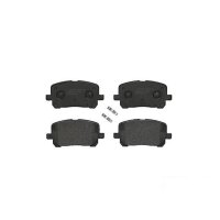 Brake pad set disc brake 17 mm BREMBO for e.g. TOYOTA...