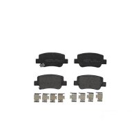 Brake pad set disc brake 17 mm BREMBO for TOYOTA AVENSIS...