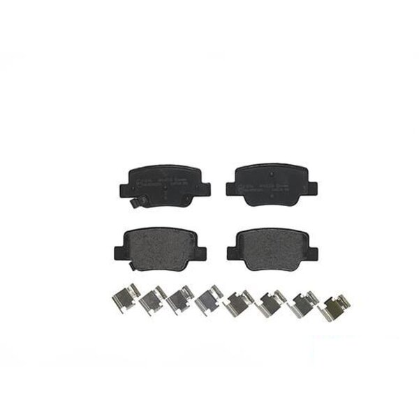 Brake pad set disc brake 17 mm BREMBO suitable for e.g. TOYOTA VERSO