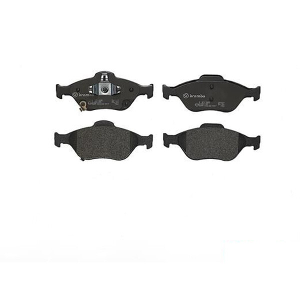 Brake pad set disc brake 18 mm BREMBO suitable for e.g. TOYOTA YARIS
