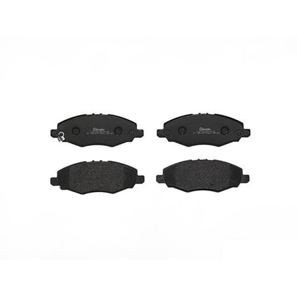 Brake pad set disc brake 16 mm BREMBO suitable for TOYOTA HILUX