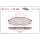 Brake pad set disc brake 16 mm BREMBO suitable for TOYOTA HILUX