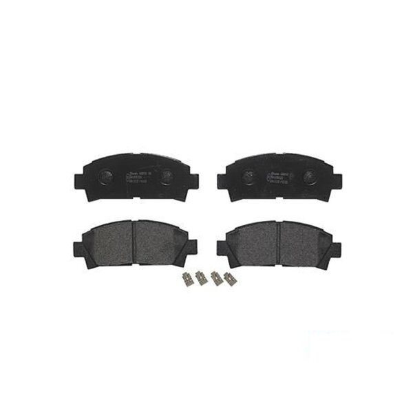 Brake pad set disc brake 16 mm BREMBO for TOYOTA AVENSIS and others