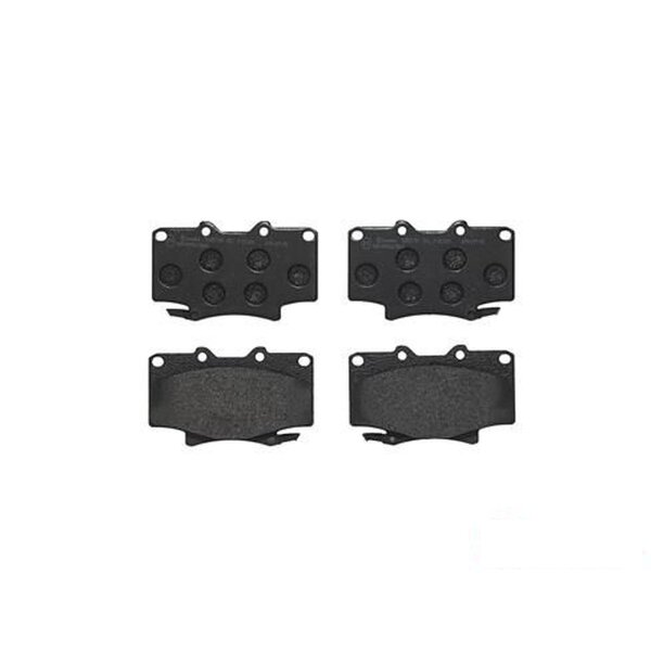 Bremsbelagsatz Scheibenbremse 15 mm BREMBO passend für TOYOTA LAND