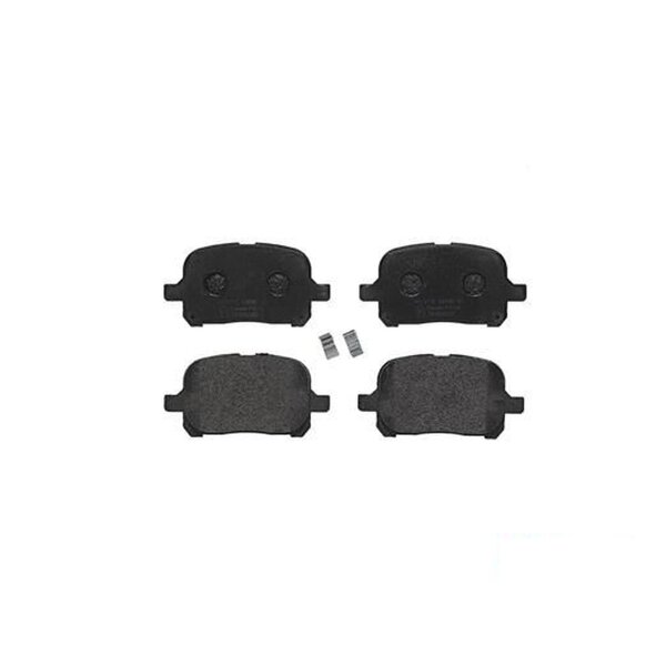 Bremsbelagsatz Scheibenbremse 17 mm BREMBO für u.a. TOYOTA CAMRY
