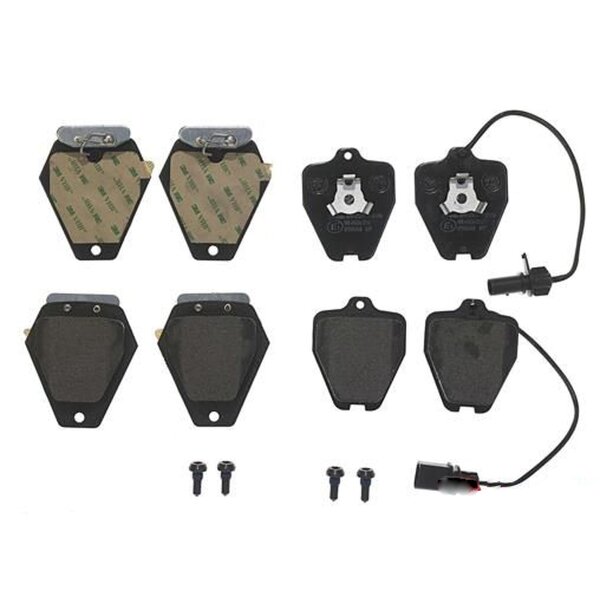 Brake pad set disc brake 19 mm BREMBO suitable for e.g. AUDI A6