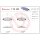 Brake pad set disc brake 19 mm BREMBO suitable for e.g. AUDI A4